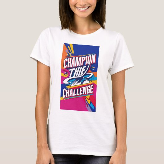 HERAUSFORDERUNG T-Shirt (Vorderseite)