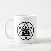 Herausforderung. Tun Sie. Behalten Sie still! Der Kaffeetasse (Links)