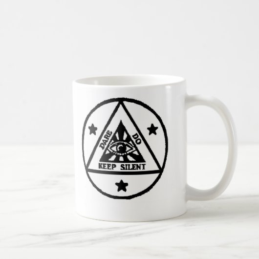 Herausforderung. Tun Sie. Behalten Sie still! Der Kaffeetasse (Rechts)