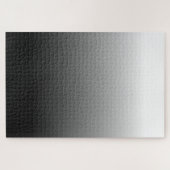 Herausforderung Weiß bis Schwarz Gradient Ombre Puzzle (Horizontal)