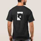 Herausforderung, zum Bär zu sein T-Shirt (Rückseite)