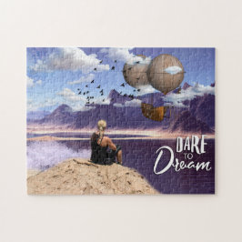 Herausforderung, zum des Puzzlespiels zu träumen Puzzle