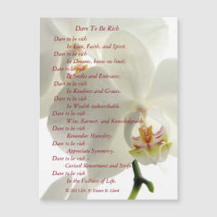 "Herausforderung, zum reiche" Magnetkarte zu sein