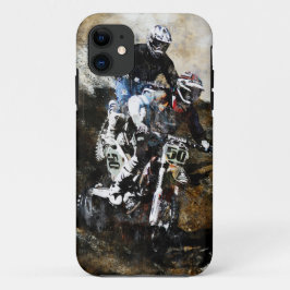 "Herausforderung zum Rennen" Motocross Case-Mate iPhone Hülle