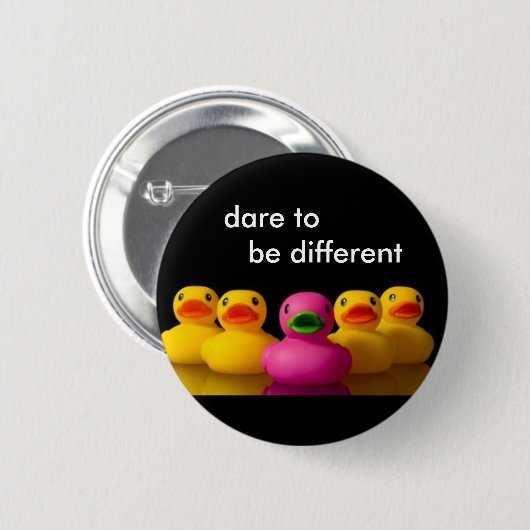 , Herausforderung, zum unterschiedlich zu sein Button (Vorne & Hinten)