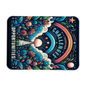 Herausforderungen in Chancen verwandeln Magnet (Horizontal)