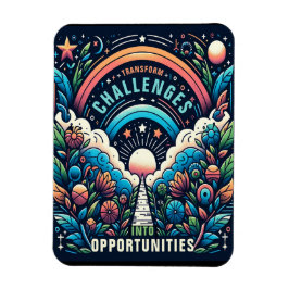 Herausforderungen in Chancen verwandeln Magnet