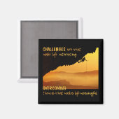 HERAUSFORDERUNGEN MAGNET (Vorderseite/Rückseite)