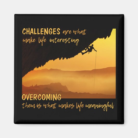 HERAUSFORDERUNGEN MAGNET (Vorne)