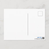 "Herausforderungen und Glück im Leben" Inspiration Postkarte (Rückseite)