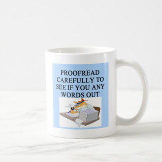HERAUSGEBER-Korrektorwitz Kaffeetasse