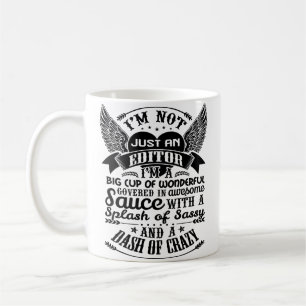 Herausgeber-Tassen-Kaffeetasse-lustige Geschenke Kaffeetasse