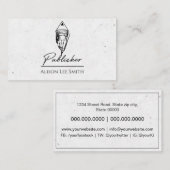 Herausgeber Visitenkarte (Vorne/Hinten)