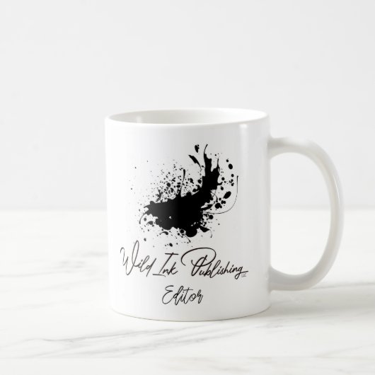 Herausgeber von Wild Ink Publishing Kaffeetasse (Rechts)
