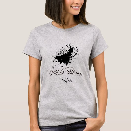 Herausgeber von Wild Ink Publishing T-Shirt (Vorderseite)