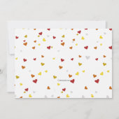 Herausgekommene Einführung Foto Geburtsankündigung Ankündigung (Rückseite)