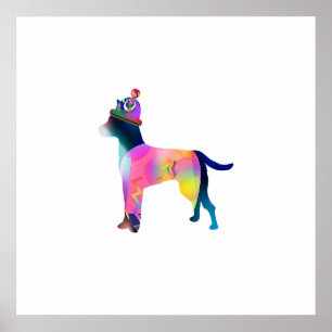 Herausgeputzt Hundemoden Poster