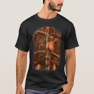 Herausgestellte Anatomie T-Shirt
