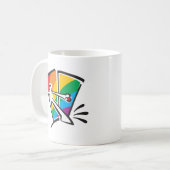 Herauskommen Kaffeetasse (Vorderseite Links)
