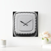 Herausnehmen des Containerstillstands - Spaß Cool Quadratische Wanduhr (Zuhause)