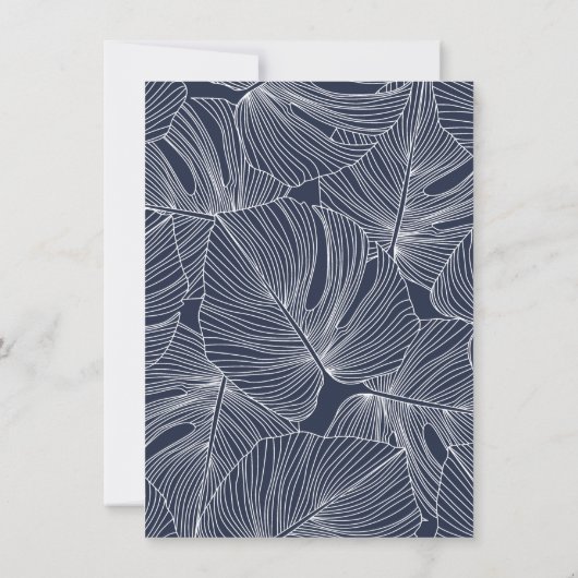 herausragend | Trendy Foto Abschluss Ankündigung (Rückseite)