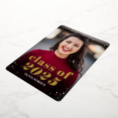 Herausragende Abschluss-Einladung Folieneinladung (Gedreht)