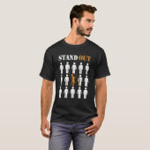 Herausragende Angelhaken Köder Zander Experte Wall T-Shirt (Vorne ganz)