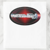 Herausragende Aufkleber (Tasche)