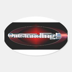 Herausragende Aufkleber