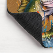 Herausragende Werbeartikel für das Logo von Fisch Mousepad (Ecke)