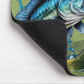 Herausragende Werbeartikel für das Logo von Fisch Mousepad (Ecke)