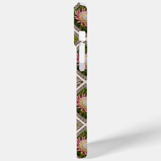 Herausragender iPhone-Fall mit rosa Proteas Case-Mate iPhone Hülle (Rückseite / Links)