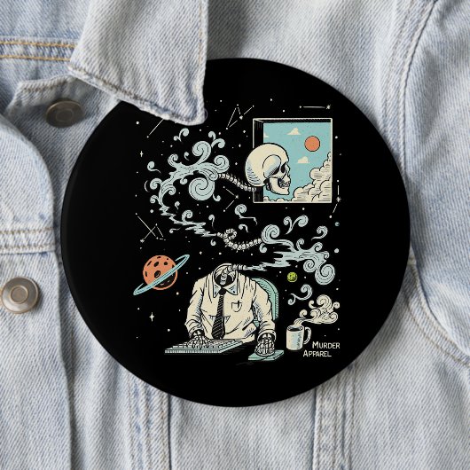 Herausragendes ADHD-Skelett 61 Button (Beispiel)