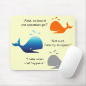 Herausspritzender Off_I Hass, wenn das geschieht Mousepad (Mit Mouse)