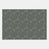 Herb Basil Thyme Pflanze Gardener Wrapping Paper Geschenkpapier Set (Vorderseite)