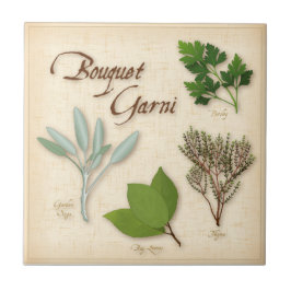 Herb Bouquet Keramik Tile Fliese