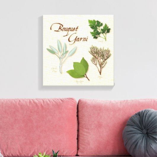 Herb Bouquet Leinwand Art (Insitu (Wohnzimmer))