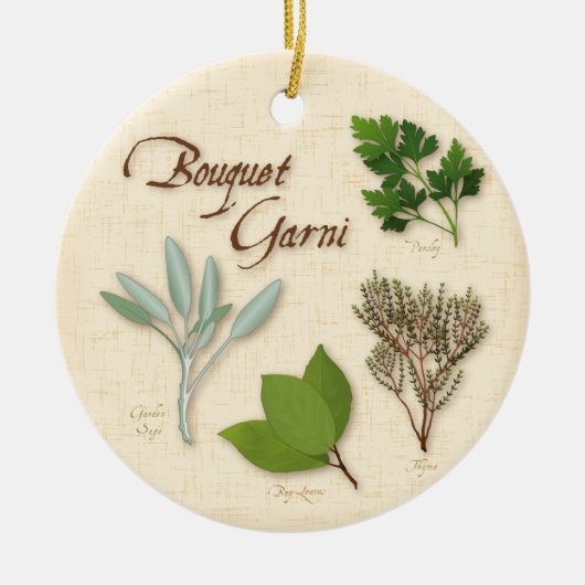 Herb Bouquet Ornament (Vorne)