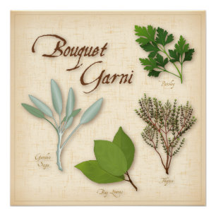 Herb Bouquet Poster