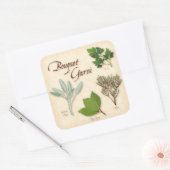 Herb Bouquet Stickers (Umschlag)