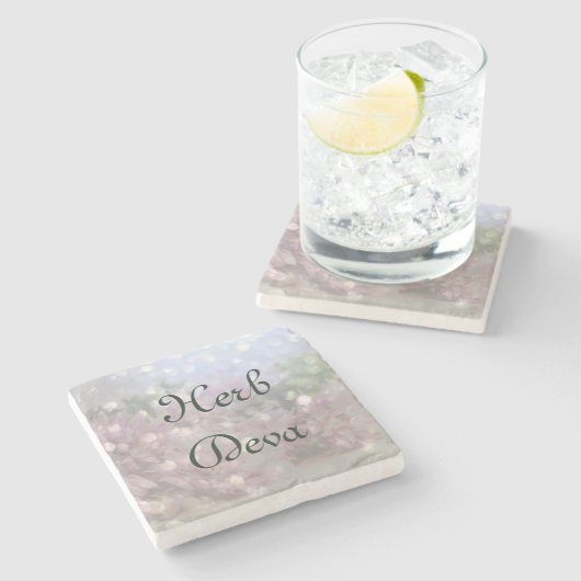 Herb Deva Steinuntersetzer (Seitenansicht)