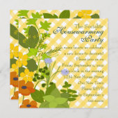 Herb Garden Einladung (Vorne/Hinten)