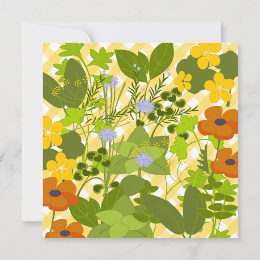 Herb Garden Einladung (Rückseite)