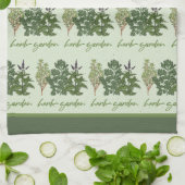 Herb Garden Geschirrtuch (Gefaltet)