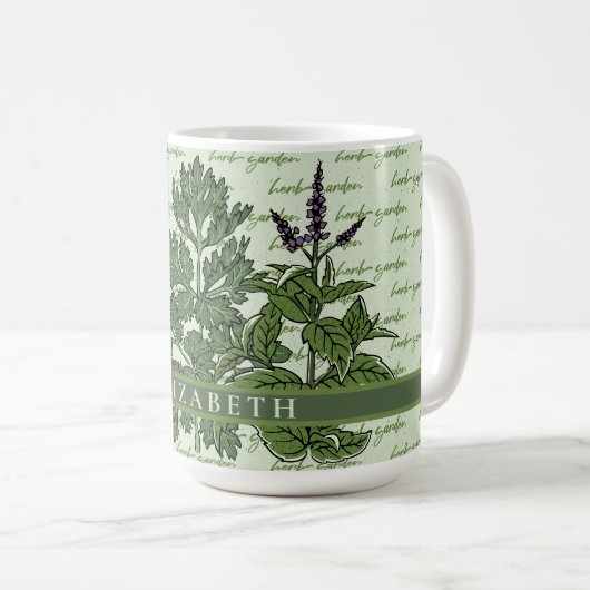Herb Garden Kaffeetasse (VorderseiteRechts)