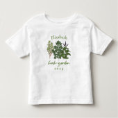 Herb Garden Kleinkind T-shirt (Vorderseite)