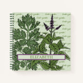 Herb Garden Notizblock (Vorderseite)