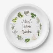 Herb Garden Party Pappteller (Vorderseite)