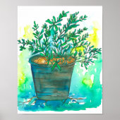 Herb Garden Rosemary Poster (Vorne)