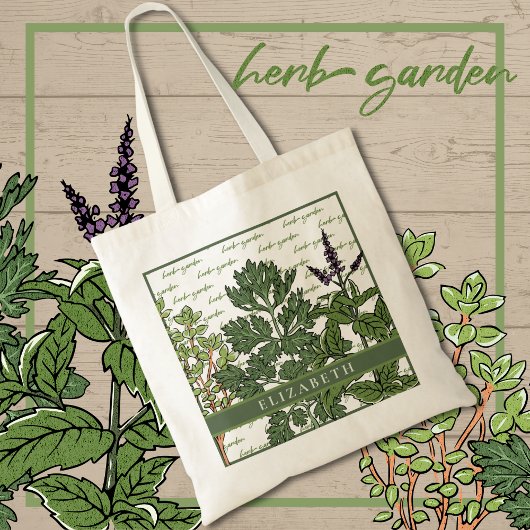 Herb Garden Tragetasche